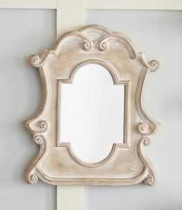 Traditional Wooden Wall <b>Mirror</b> Ornate Framed Decorative <b>Hanging</b> <b>Mirror</b> Handmade Decor for Entryway Bedroom - Product Image 1