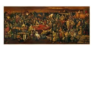 Image de figure historique ancienne moderne-tout le monde toile Art mural comédie divine célèbre portrait de peinture à l'huile de Dante pour vivre - Product Image 5