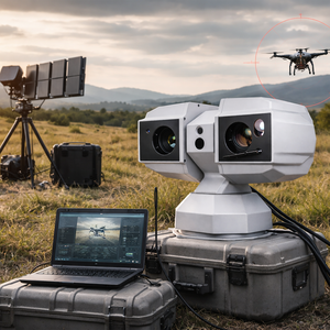 Caméra thermique PTZ <span class=keywords><strong>de</strong></span> vision nocturne, détection anti-drone par IA, suivi automatique, télémètre laser, système <span class=keywords><strong>de</strong></span> <span class=keywords><strong>surveillance</strong></span> longue portée - Product Image 5