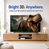 Téléviseur intelligent Bestar 86 pouces 4K 3D passif avec affichage visuel immersif pour les chambres d'hôtel, les complexes hôteliers et les appartements