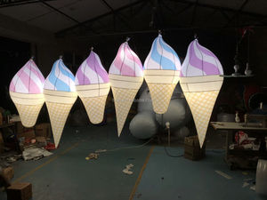 Helado inflable de gran oferta con logotipo personalizado para promoción de verano - Product Image 6