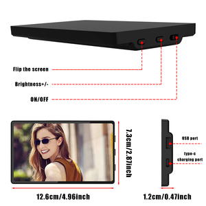 Accessoires pour smartphone : <span class=keywords><strong>Écran</strong></span> <span class=keywords><strong>de</strong></span> contrôle selfie pour vlog avec son en temps réel - Product Image 6