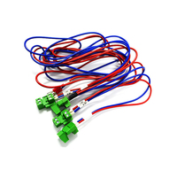 Kabel Terminal Blok Pitch 5.08mm Merah Biru Netral 2 Posisi Tipe Sekrup Hijau Pabrik Lampu CE