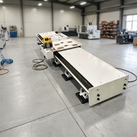 Rail de guidage de précision XJ pour robot extensible, avec lubrification automatique, base en acier robuste, 3 kW 220V/380V