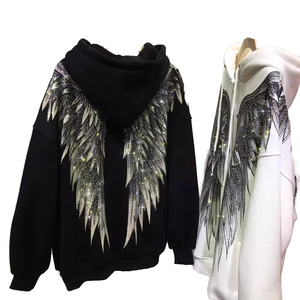 Sudadera con Capucha para Mujer, Talla Grande, Color Sólido, Forro Polar de Alta Calidad, Estilo Casual, Sudadera Holgada para Mujer, Moda Otoño 2026 - Product Image 2