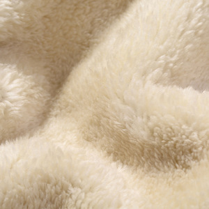 Wholesale Plain Winter Warm Custom Logo Pullover Thick Fleece <strong>Men</strong> Heavyweight <strong>Sherpa</strong> Faux Fur <strong>Lined</strong> <strong>Hoodie</strong> - Product Image 3