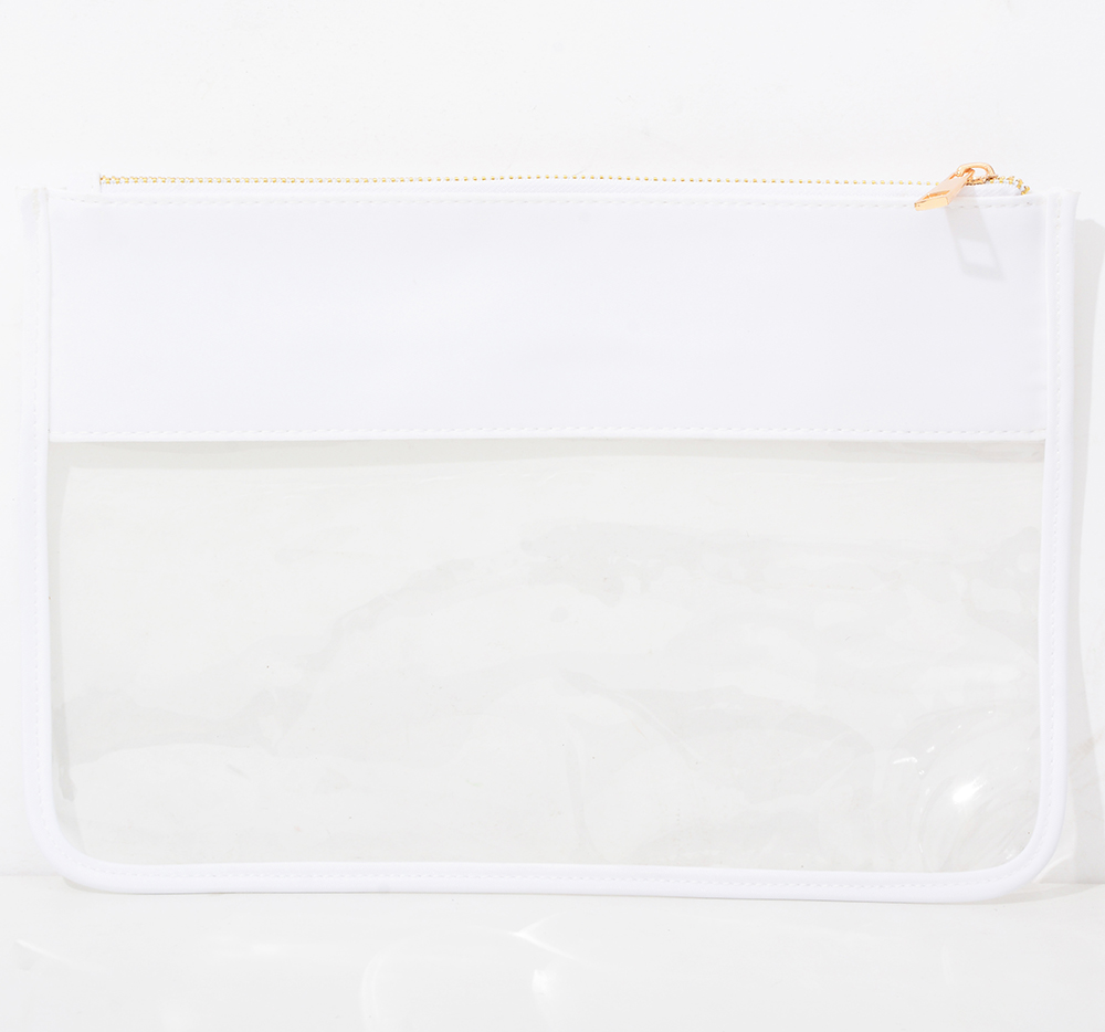 #33 PVC blanco transparente