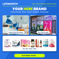 LIFEWORTH Gommes à la Créatine Monohydrate Saveur Orange 90 Gommes Formule de Soutien Concentration Force Endurance pour Nutrition Sportive 454g