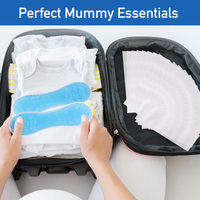 Coussinets froids périnéaux instantanés pour le soulagement post-partum-Coussinets de glace réutilisables pour les hémorroïdes et la gestion de la douleur