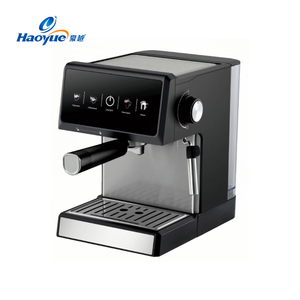 Macchina per Caffè Espresso HY con Montalatte per Cappuccino e Caffè Latte, Pulsante Digitale, Pompa Italiana da 15 <span class=keywords><strong>bar</strong></span> - Product Image 1