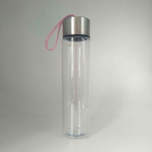 Outdoor Camping Water Bottle for Adults Reusable Portable <b>Drinkware</b> With Straw Cap and 500Ml Capacity - Product Image 6
