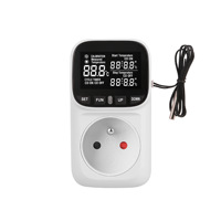 Thermostat à grand écran pour protection contre le gel en extérieur