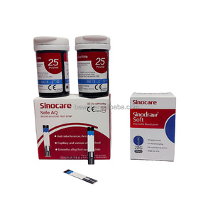 Glucómetro Sinocare, 50 Tiras, <span class=keywords><strong>Precio</strong></span> Económico, AQ Smart - Product Image 1
