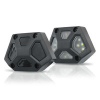 DXZ MD-14 12V-24V 14 LED Feu de position latéral ambre, indicateur de dégagement, feu d'avertissement de rechange OE DXZMD14 Nouveau camion 2.8W