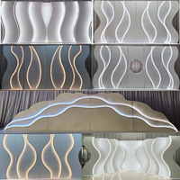 Panneau de fond de scène personnalisé en forme de vague pour mariage, idéal pour photomaton et décoration de cérémonie