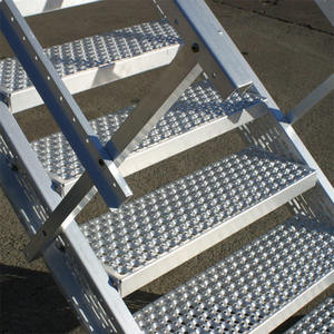 Grille de plancher perforée robuste en acier au carbone et acier inoxydable, à maille plate, antidérapante, pour ateliers, durable - Product Image 6