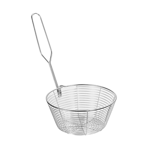 أدوات مطبخ متعددة الوظائف من الفولاذ المقاوم للصدأ-سلال قلي شبكية سلكية-مصفاة ومكافي معلقة على الحائط - Product Image 1