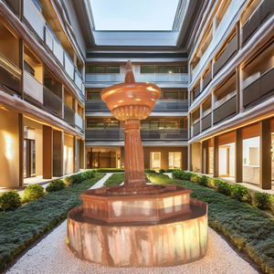 Al Qadir Overseas Indian Grey <b>Granite</b> Block All Natural Stone Brushed Lightweight Eco-Friendly Modern Bedroom Dining Living Room - Product Image 4