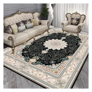 Alfombra antideslizante tejida a máquina grande de estilo europeo para sala de estar, comedor, mesa de centro con alfombrilla antideslizante para puerta, oración de baño - Product Image 6