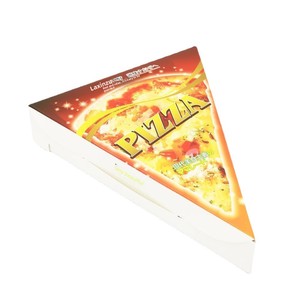 Scatola di Carta per Pizza a Fetta Singola Triangolare Personalizzata di Alta Qualità Disponibile in Magazzino - Product Image 5