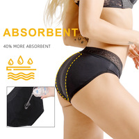 Culotte physiologique mi-haute Menstruelle Flux Abondants Culotte menstruelle étanche Culotte menstruelle pour femme