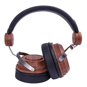 New Arrival DJ <strong>Headphones</strong> With <strong>50mm</strong> <strong>Driver</strong> <strong>Unit</strong> Deep Bass Stereo Wood Headset With Microphone - Product Image 3