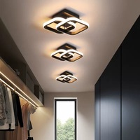 Magnifique Plafonnier LED Moderne et Simple de Luxe pour Couloir, Entrée, Porche, Escalier, Balcon, Intérieur