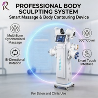Appareil de massage à rouleaux avec boule interne et technologie de vide pour le drainage lymphatique et le remodelage corporel