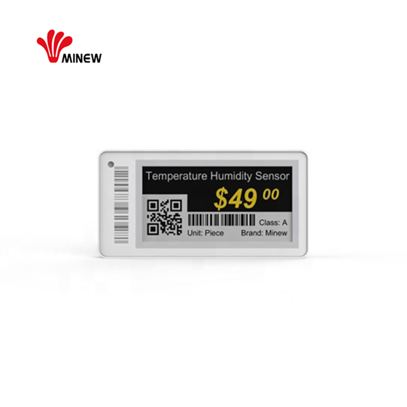 Электронная Трехцветная электронная бумага eriqueta 2,13 дюйма с низким энергопотреблением для продуктов