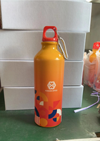 Botol Air Olahraga Stainless Steel Promosi dengan Tutup Bambu Ramah Lingkungan dan Tahan Lama