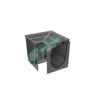 Tappo Terminale per Canale di Drenaggio in HDPE Anti-Corrosione 200x250, Resistente ai Raggi UV, per Esterni - Product Image 4