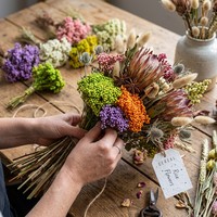 Fleurs de riz naturelles préservées, bouquet de fleurs séchées, fleurs éternelles réelles, matériaux pour artisanat en résine DIY, bouquet de mariage, décoration intérieure