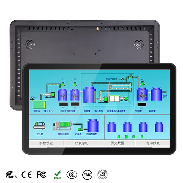 Customizing 22 Inch LCD USB Touch Screen Monitor Computer Monitor raspberry pi touchscreen wall mount