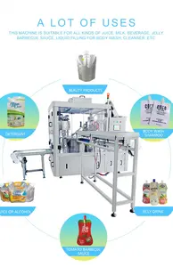 Machine automatique de remplissage et de scellement de sachets à bec JOYGOAL ketchup