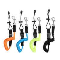 Laisse de sécurité pour pagaie de kayak, cordon en spirale anti-perte, sangle de retenue pour pagaie, accessoires pour pagaie de kayak