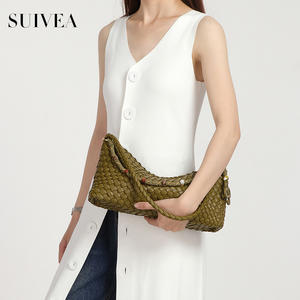 Novedades 2026: Bolsos Tote Tejidos a Mano para Mujer, Bolsos Casuales Minimalistas con Cuentas Estilo Francés, Bolsos Cruzados Casuales de Lujo - Product Image 5