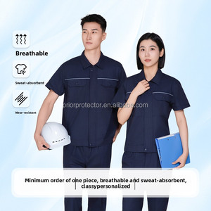 OEM Factory Supply <strong>Custom</strong> Logo Breathable Plus Size Workwear Design Printing Business Uniform Unisex Anti-Wrinkle CE - Product Image 1