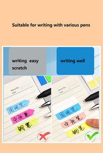 Bview Art trois tailles différentes notes autocollantes onglets de <span class=keywords><strong>Page</strong></span> marqueurs de <span class=keywords><strong>Page</strong></span> pour marquer des Documents - Product Image 6