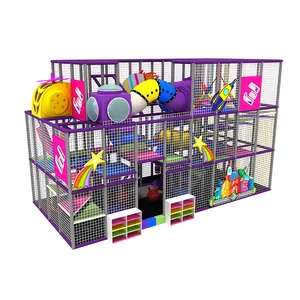 Kunden spezifischer kommerzieller umwelt freundlicher Indoor-Spielplatz mit hoher Dichte im Freien Soft Play für Kinder