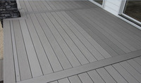 Plancher en composite imperméable, plancher en bois composite, plancher en WPC, bois composite