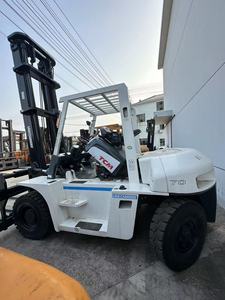 Montacargas Usado TCM FD70 con Contrapeso, Capacidad de 7 Toneladas, Motor Diésel, Excelente Estado, Almacén en Japón, Manipulación de Materiales, Económico - Product Image 3