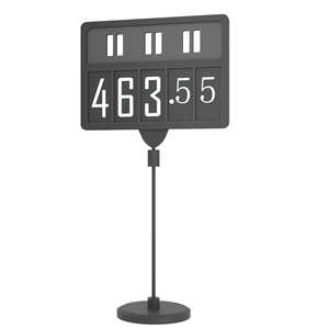 Support de signe de table affichage pince en plastique au détail porte-étiquette de prix pour comptoir - Product Image 2