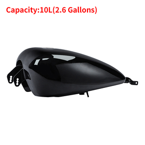 Tanque <span class=keywords><strong>de</strong></span> Combustible TCMT <span class=keywords><strong>de</strong></span> 2.6 Galones (10L) con Carburador, Compatible con Harley Sportster XL1200 XL883 2004-2006, Piezas Personalizadas para Motocicleta - Product Image 2
