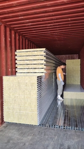 Pannello <span class=keywords><strong>Sandwich</strong></span> ad alta resistenza in lana di roccia per applicazioni <span class=keywords><strong>portanti</strong></span> - Product Image 5