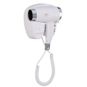 Usine directe 1400w mural hôtel salle de bain sèche-cheveux haute vitesse séchage rapide électrique suspendu sèche-cheveux - Product Image 5