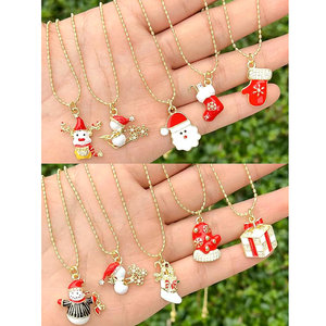 Collar chapado en oro <span class=keywords><strong>de</strong></span> moda <span class=keywords><strong>de</strong></span> la Virgen María/<span class=keywords><strong>Cruz</strong></span>/San <span class=keywords><strong>Benito</strong></span>, collar con colgante <span class=keywords><strong>de</strong></span> religión <span class=keywords><strong>de</strong></span> oro, collar con abalorio <span class=keywords><strong>de</strong></span> corazón - Product Image 4