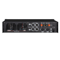 Amplifier KTV, penerima AV murni dua kanal kekuatan tinggi dengan Stereo logam untuk kinerja panggung & Audio rumah
