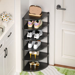 Zapatero de Venta caliente sobre la puerta para armarios Zapatero <span class=keywords><strong>Venus</strong></span> <span class=keywords><strong>gratis</strong></span> de 10 niveles Zapatero Gabinete de almacenamiento con puertas - Product Image 2