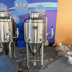Cuve de fermentation conique 1 BBL en acier inoxydable 304/316 pour brassage de bière, équipement de fermentation, solution pour la Turquie en promotion - Product Image 4