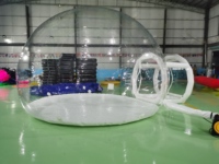 Maison gonflable de tente de bulle de PVC de haute qualité avec la tente gonflable de dôme de tente de bulle de tunnel pour la partie